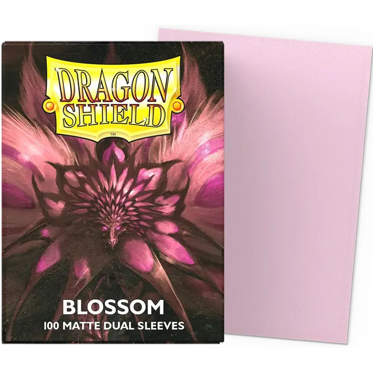 Dragon Shield 100 Sleeve  Standard - Matte Blossom Cards Game Collect