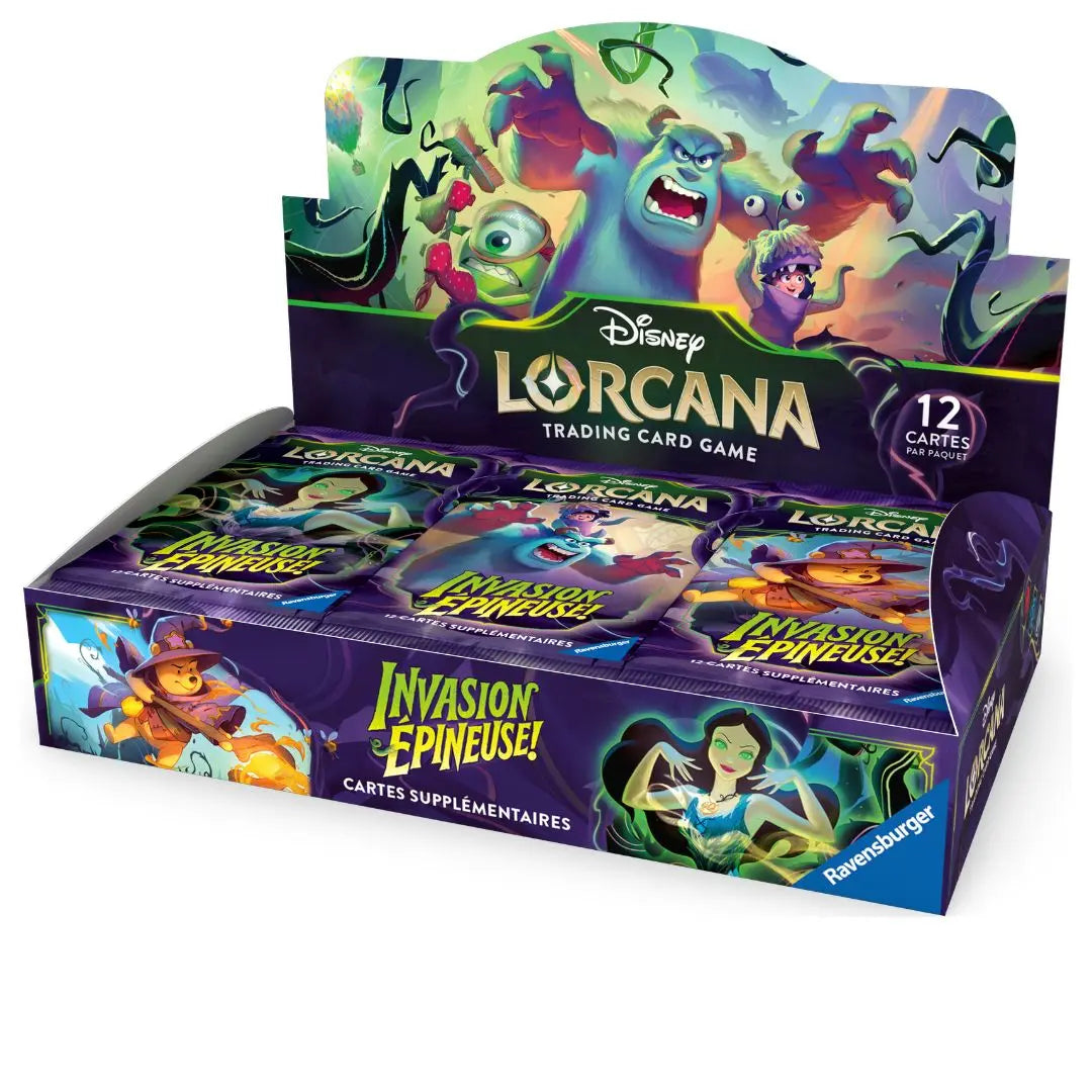 Disney Lorcana TCG - Booster Chapitre 13 : Invasion Épineuse ! Cards Game Collect