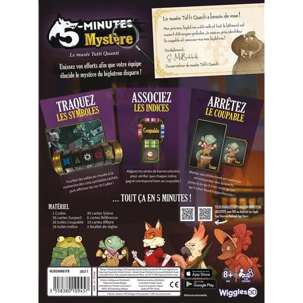 5 Minute Mystery Cards Game Collect