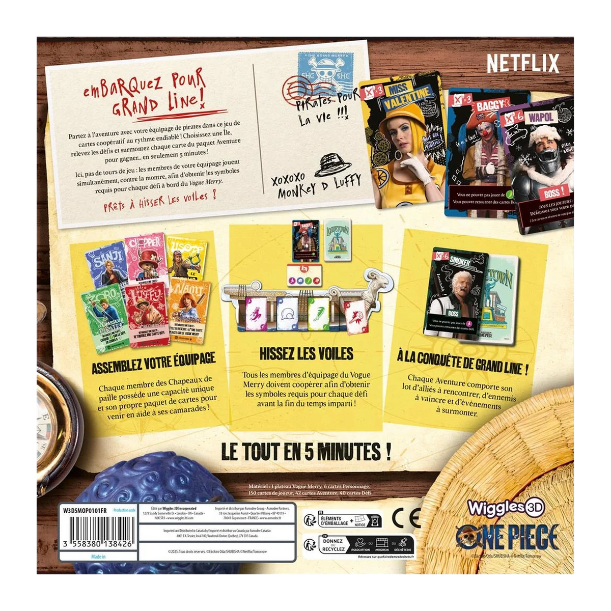 5 Minute One Piece FR – vue 3