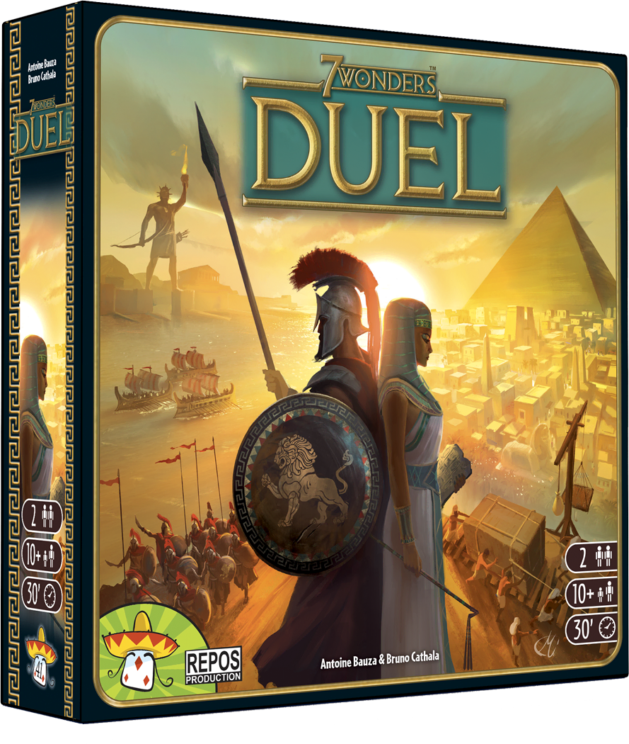 7 WONDERS DUEL Cards Game Collect