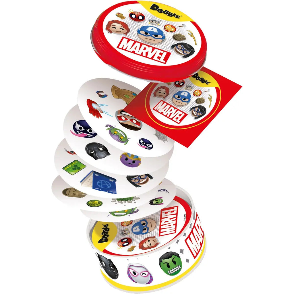 Double Marvel Emoji Cards Game Collect