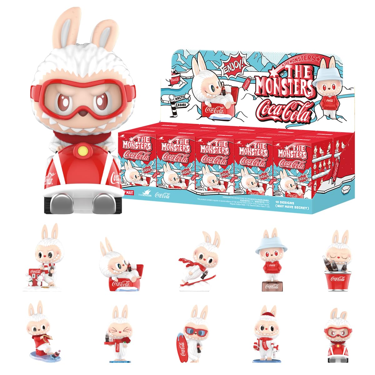 POP MART The Monsters – Coca-Cola Series – Figurine Surprise Cards Game Collect