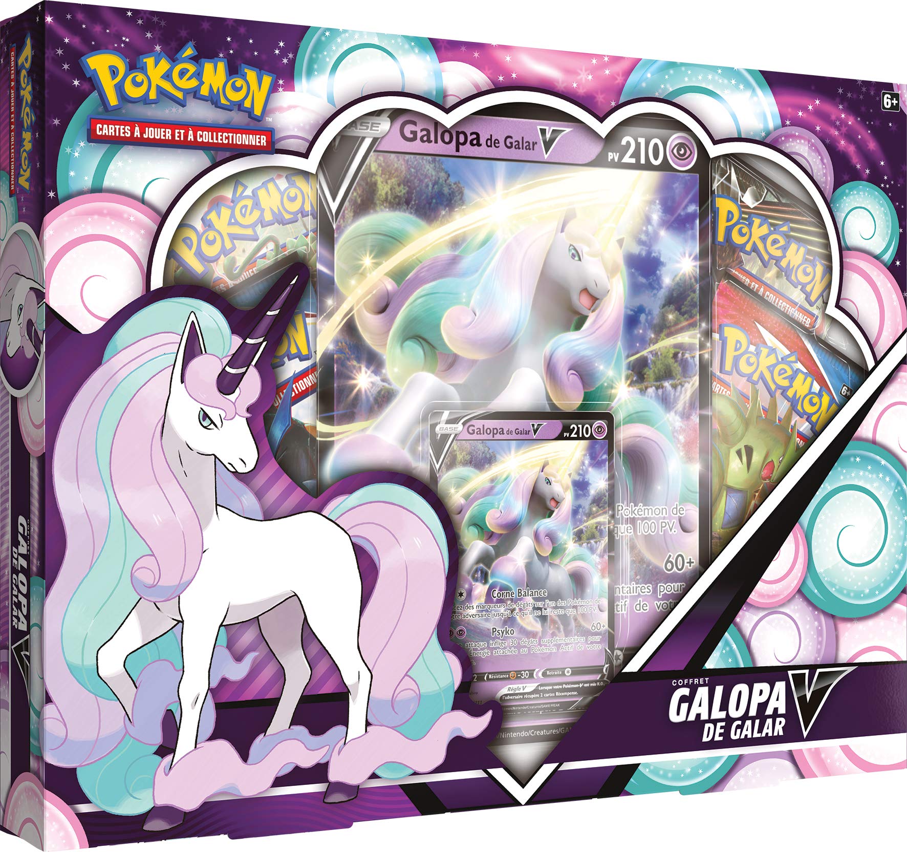 Pokémon – Coffret Galopa de Galar-V Cards Game Collect