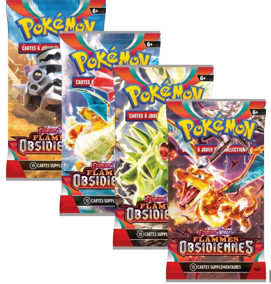 Booster Pokemon EV03 - Flammes Obsidiennes (FR) Cards Game Collect