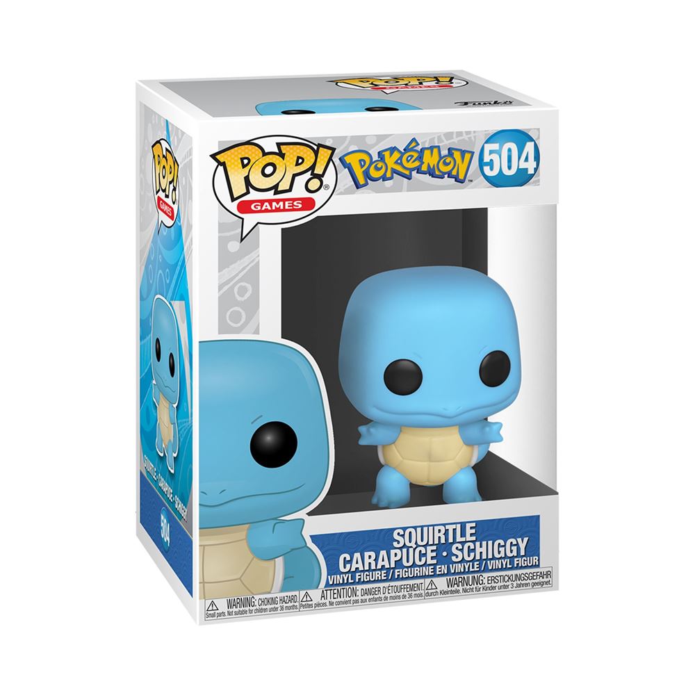 Pokémon – Figurine Funko POP! Games Carapuce n°504 Cards Game Collect