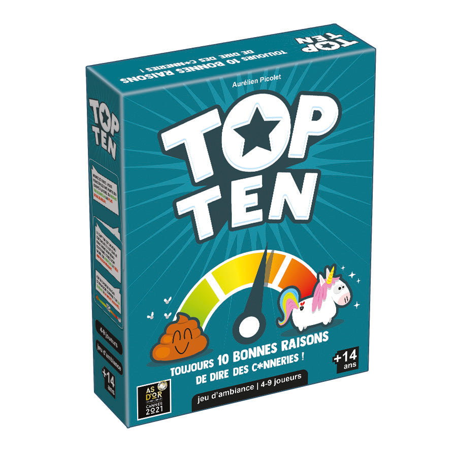 TOP TEN Cards Game Collect