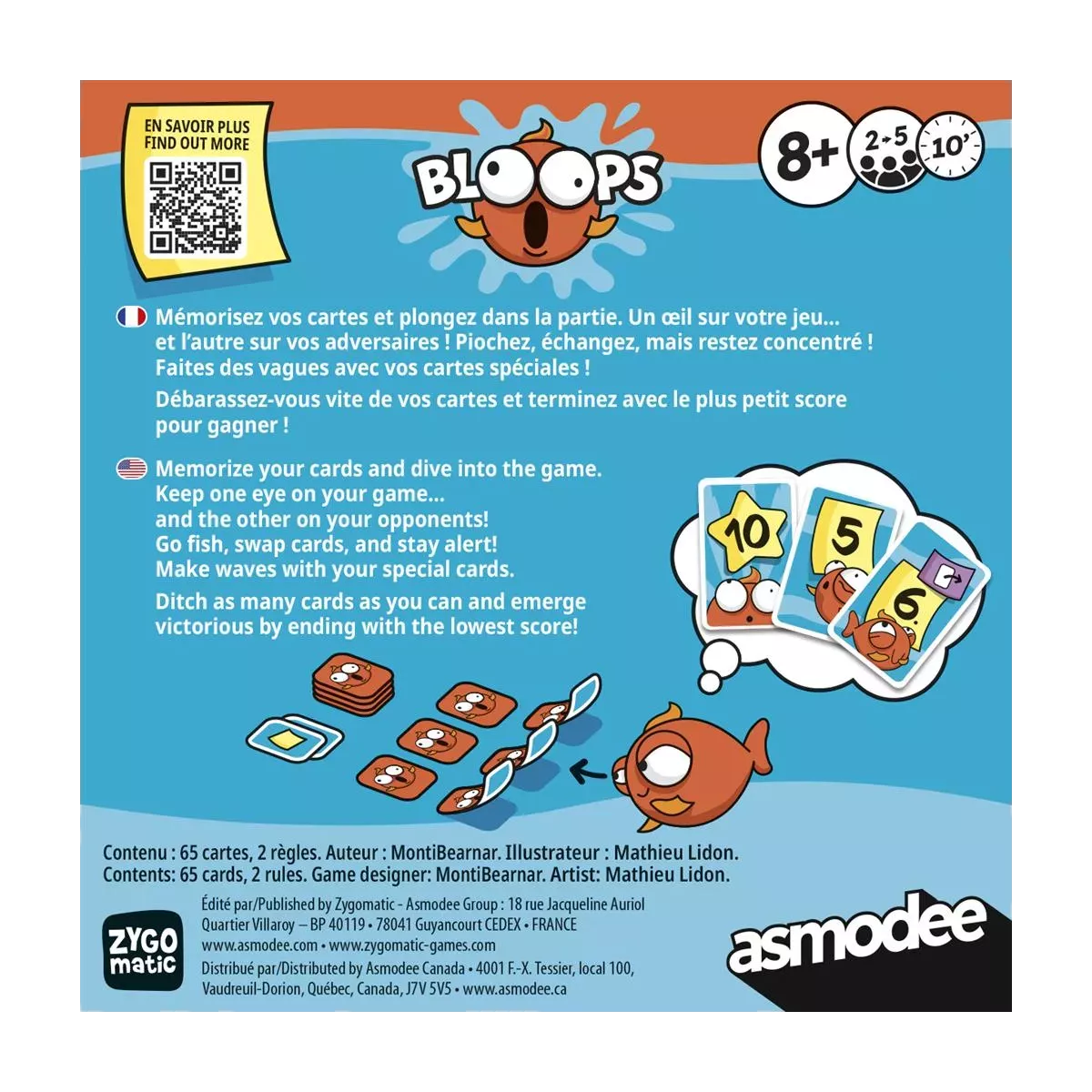 Bloops Cards Game Collect