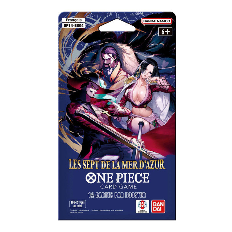 One Piece Card Game – Blister OP-14 Les Sept de la Mer d'Azur – Version Française Cards Game Collect