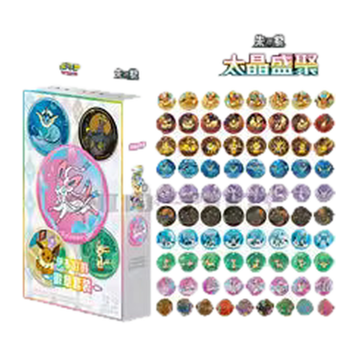 Coffret Badge - Terastal Grand Gathering CSV9.5C - Chinois Simplifié – vue 2