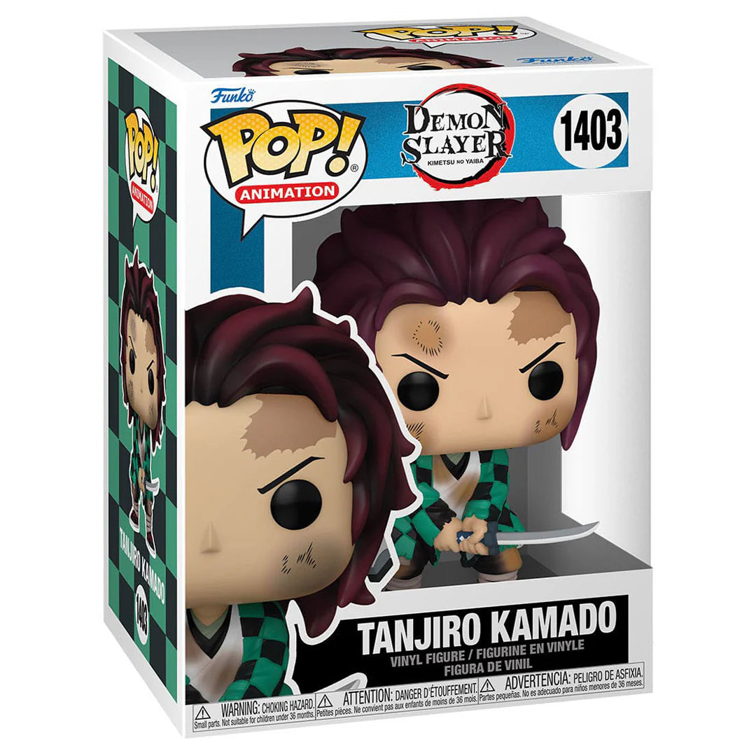 Demon Slayer – Figurine Funko POP! Tanjiro Kamado n°1403 Cards Game Collect