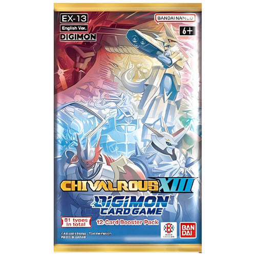 Digimon Card Game – Chivalrous XIII [EX-13] – Extra Booster EN Cards Game Collect