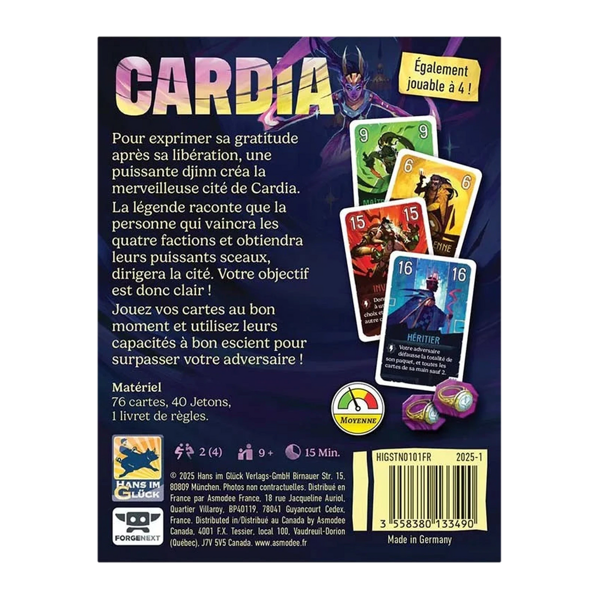 Duel pour Cardia – vue 2