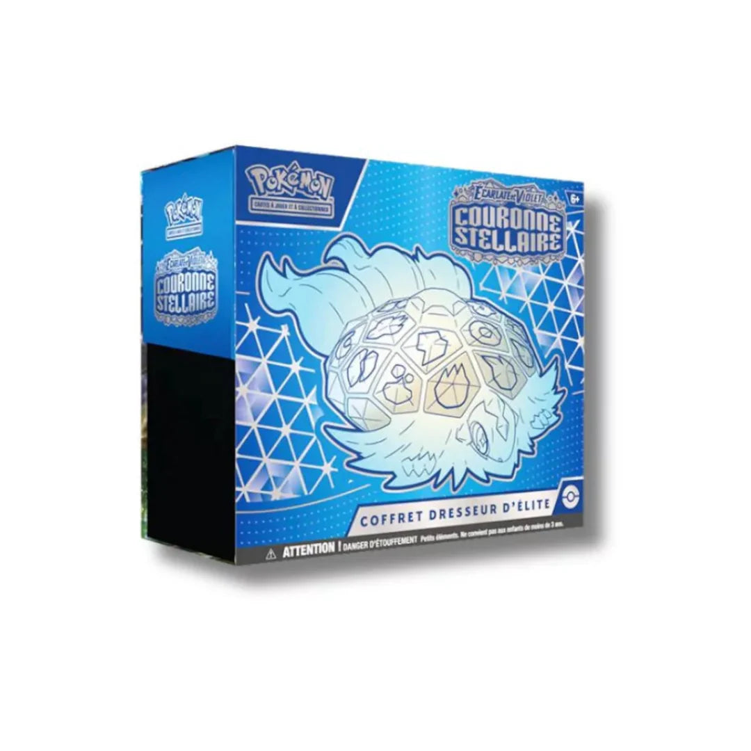 Pokémon – Coffret Dresseur d'Élite (ETB) Couronne Stellaire Cards Game Collect