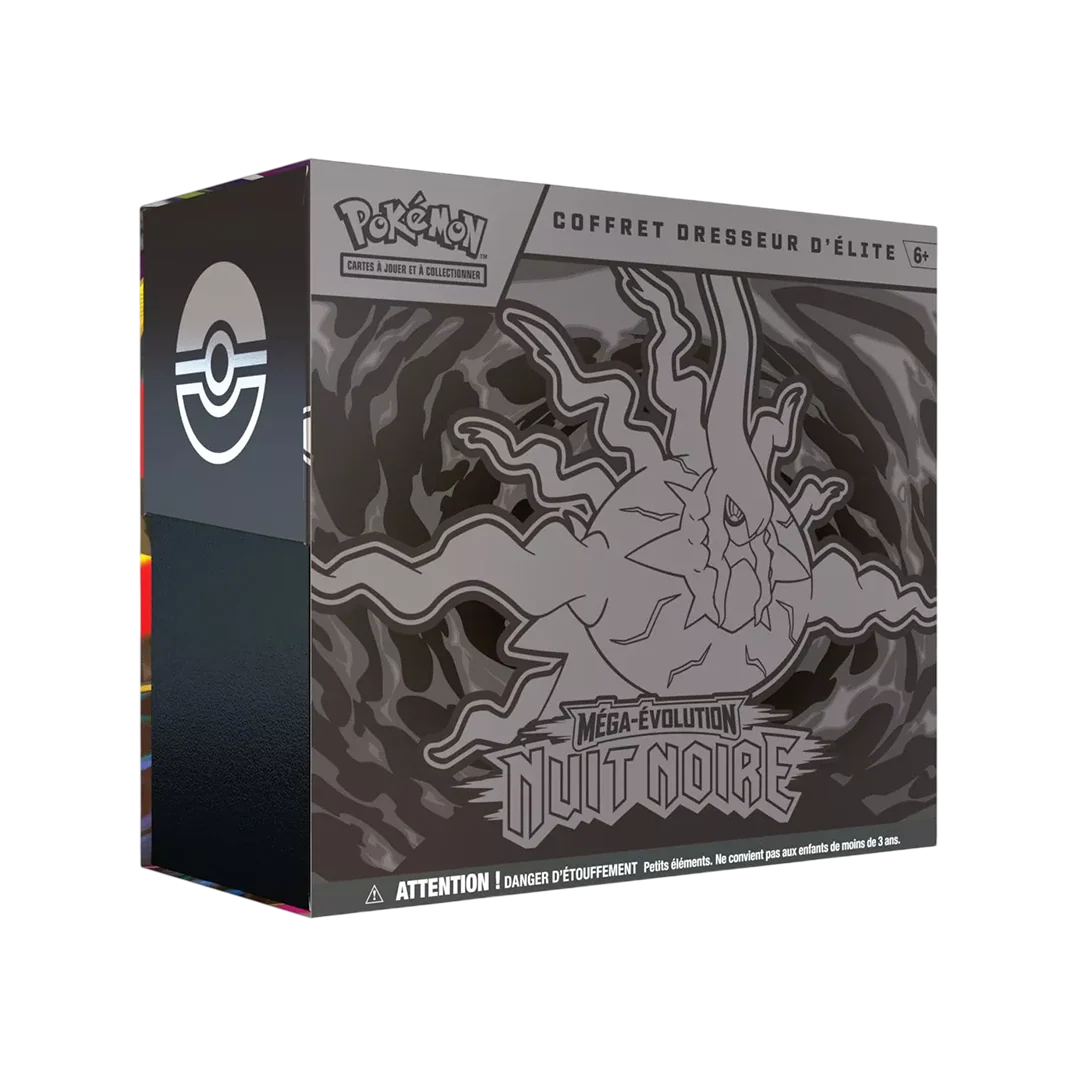 Pokémon – Coffret Dresseur d'Élite (ETB) Nuit Noire ME05 Cards Game Collect