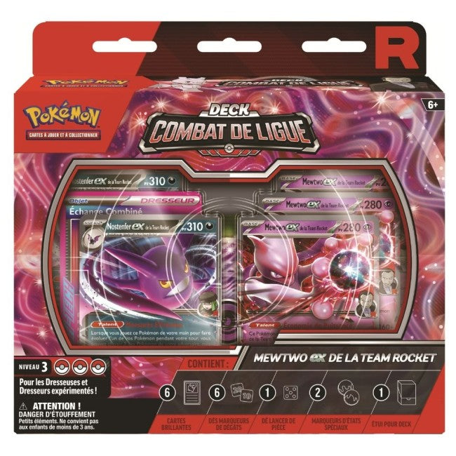 Pokémon – Deck Combat de Ligue Mew-ex Cards Game Collect
