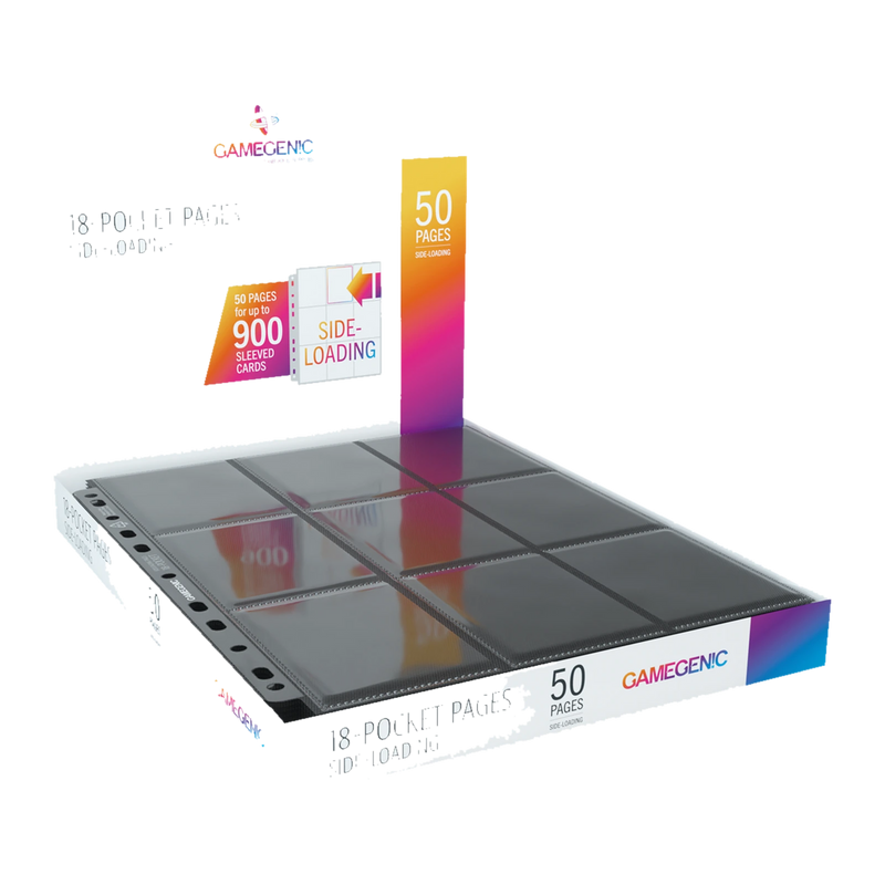 GameGenic 50 pages 18Pocket Black