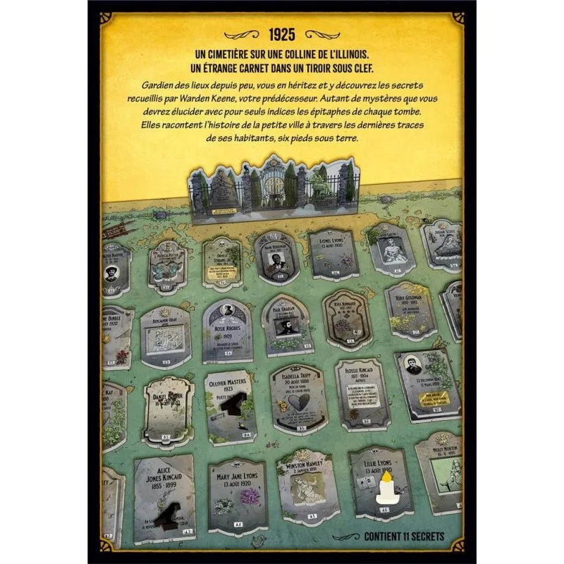Les secrets de warden keene Cards Game Collect