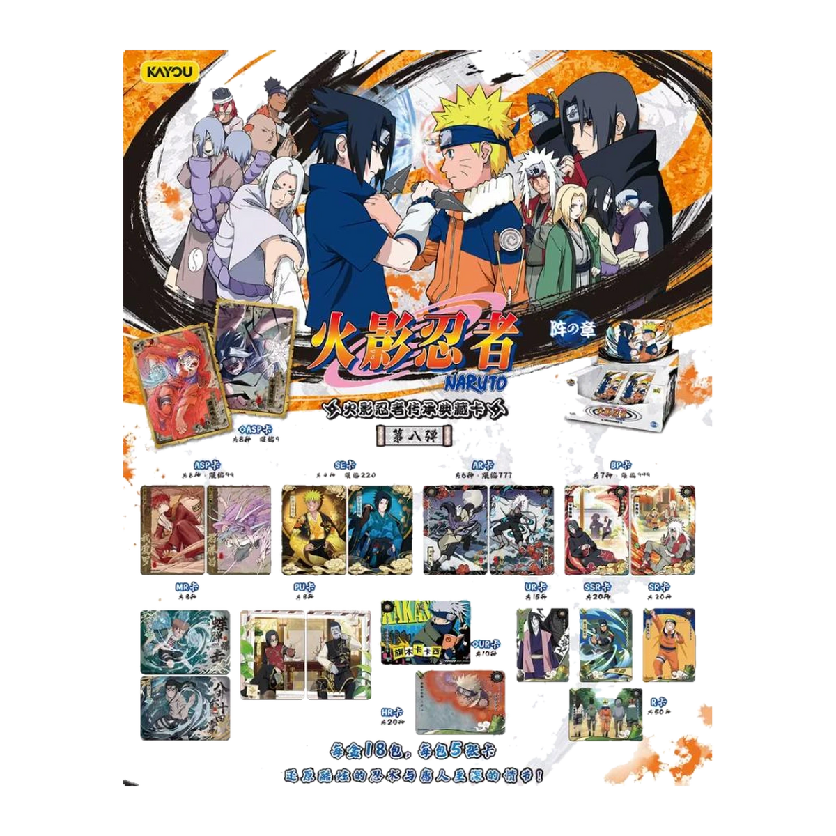 Naruto Kayou – Booster T4W8 (Tier 4 Wave 8) – vue 2
