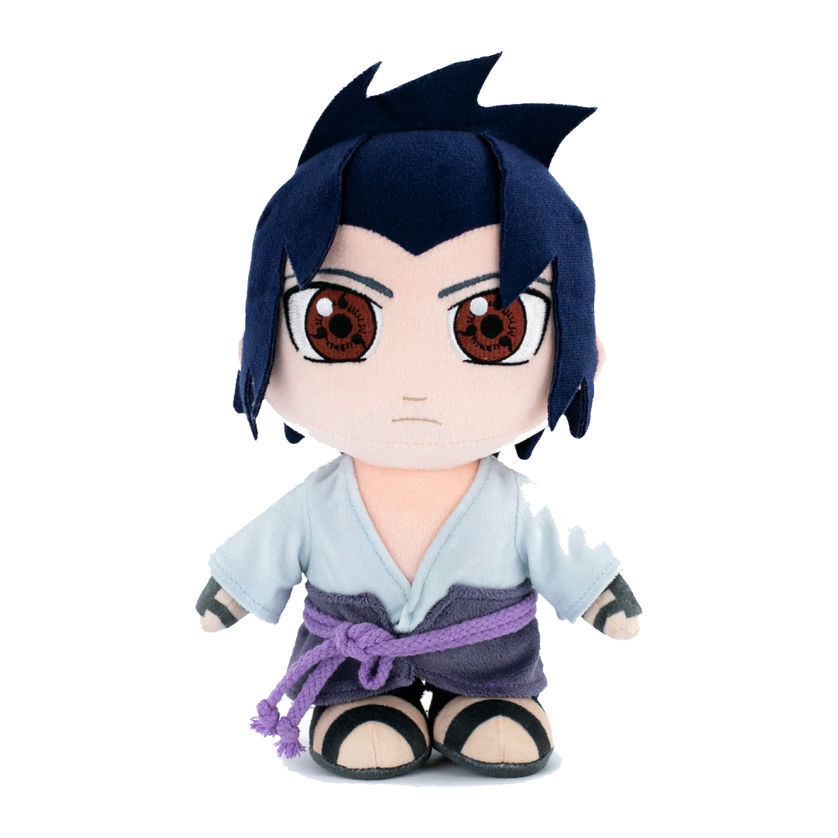 Naruto Shippuden – Peluche Sasuke Uchiha Barrado 28 cm – Super Soft