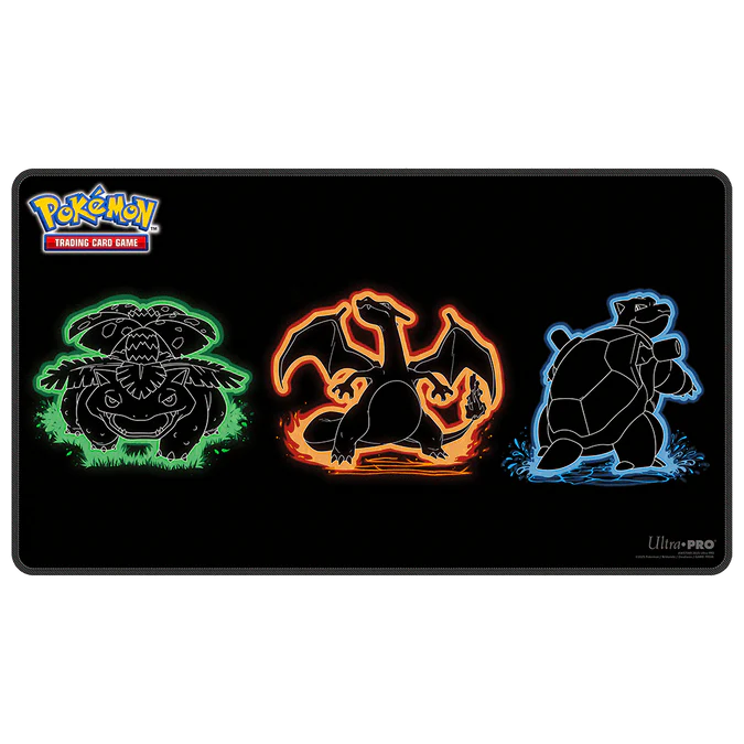 Ultra Pro - Pokémon - Foil Playmat - Neon Kanto Cards Game Collect