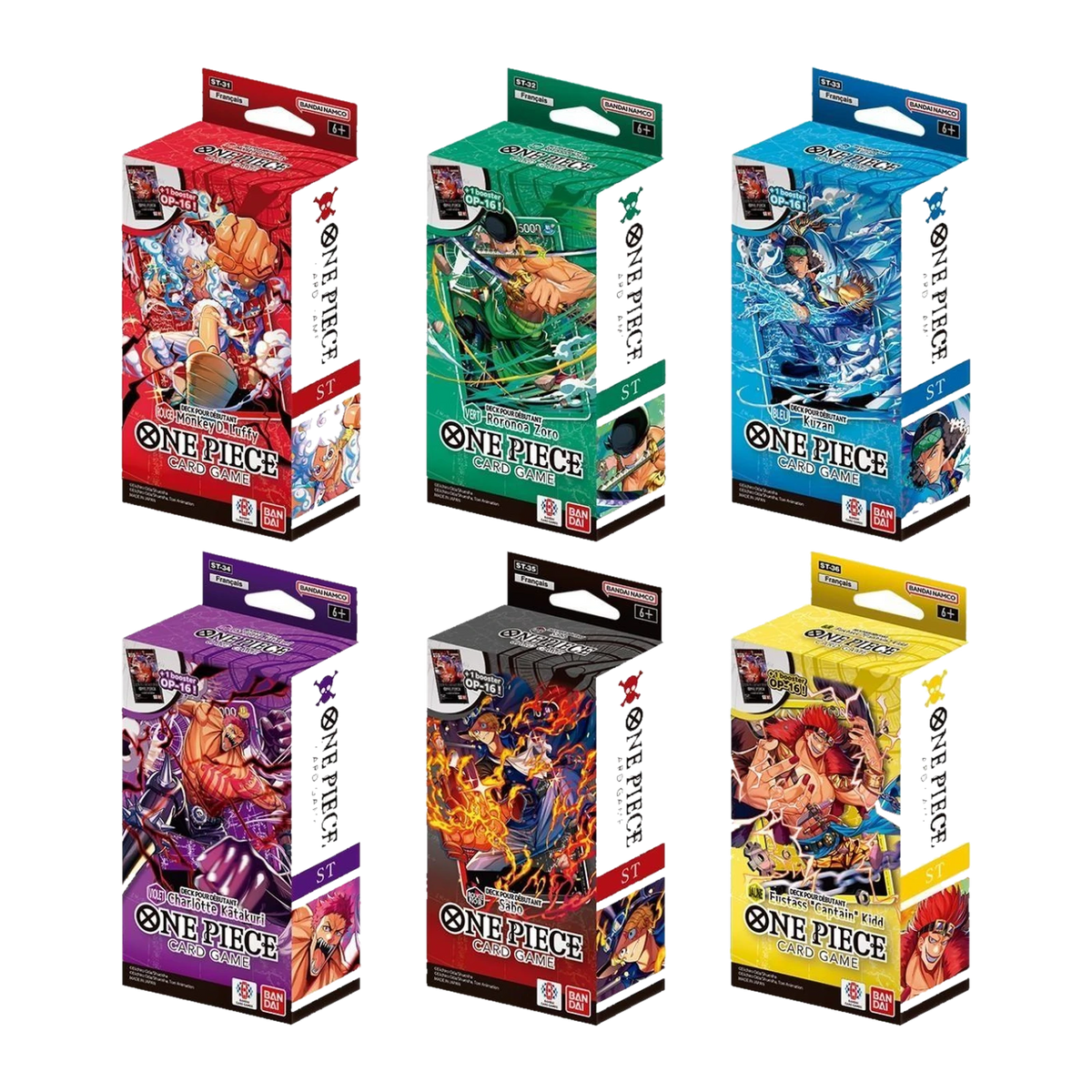 One Piece Beginners DECK ST31-36 FR