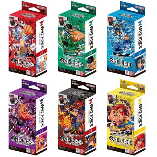 One Piece Beginners DECK ST31-36 FR Cards Game Collect