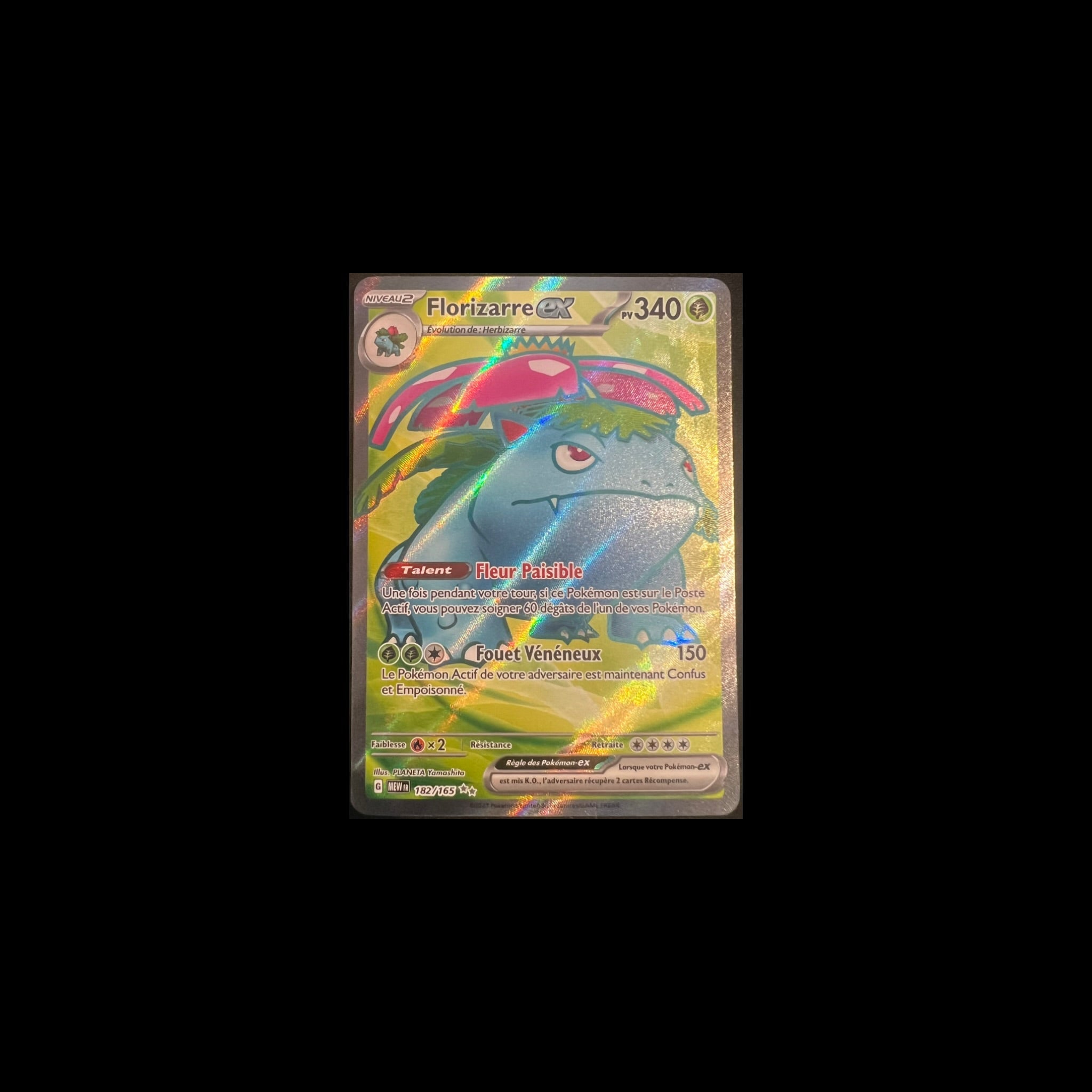 Florizarre Ex 182/165 151 Cards Game Collect
