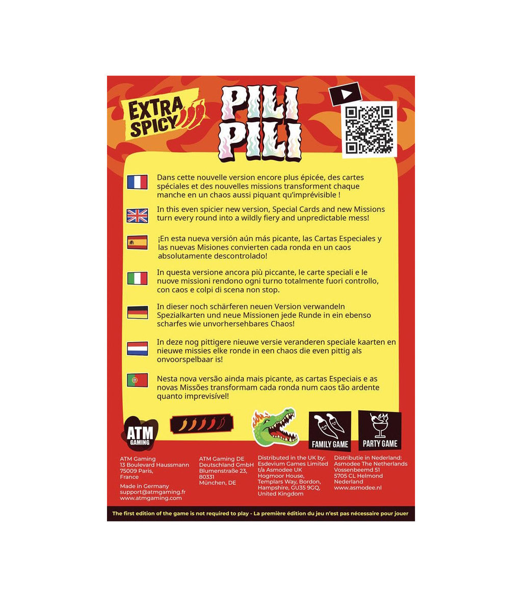 Pili Pili Extra Spicy Cards Game Collect