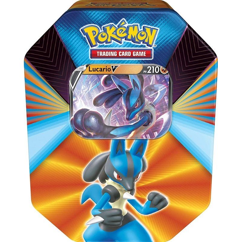 Pokémon – Pokébox Lucario-V (2EB4, 1EB1, 1SL 1 ou 4) Cards Game Collect