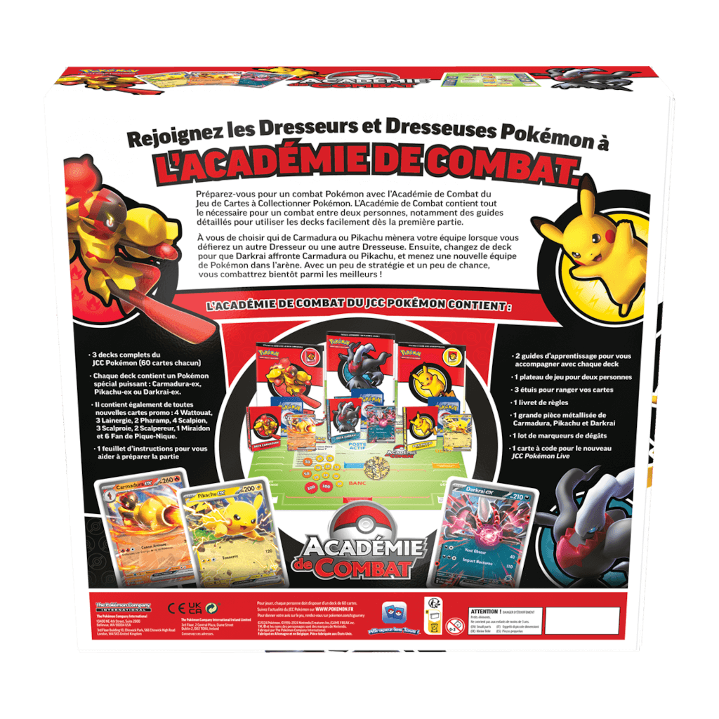 POKÉMON : COFFRET ACADÉMIE DE COMBAT V3 Cards Game Collect
