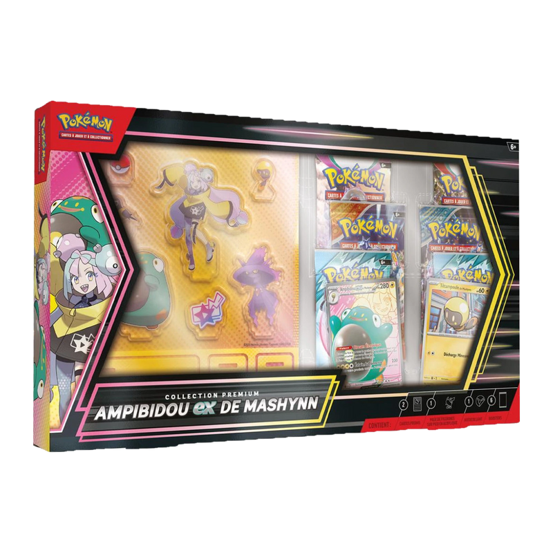 Pokémon – Coffret Ampibidou-ex de Mashynn