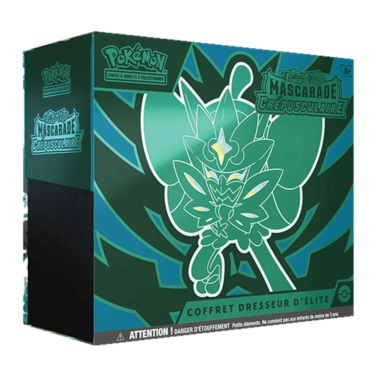 Pokémon – Coffret Dresseur d’Élite (ETB) Mascarade Crépusculaire EV6