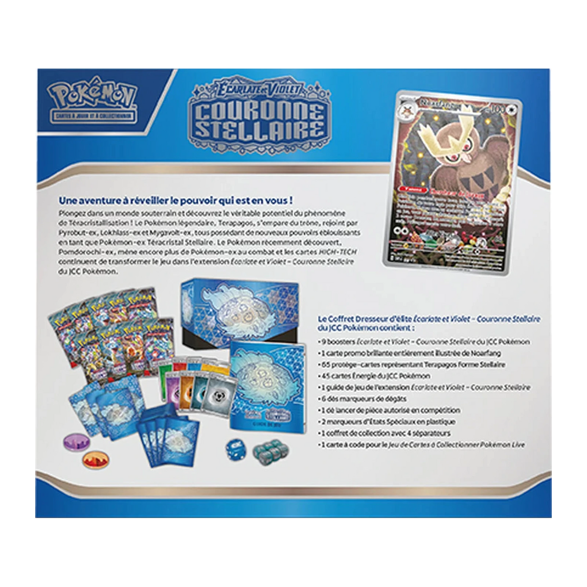 Pokémon – Coffret Dresseur d'Élite (ETB) Couronne Stellaire – vue 2