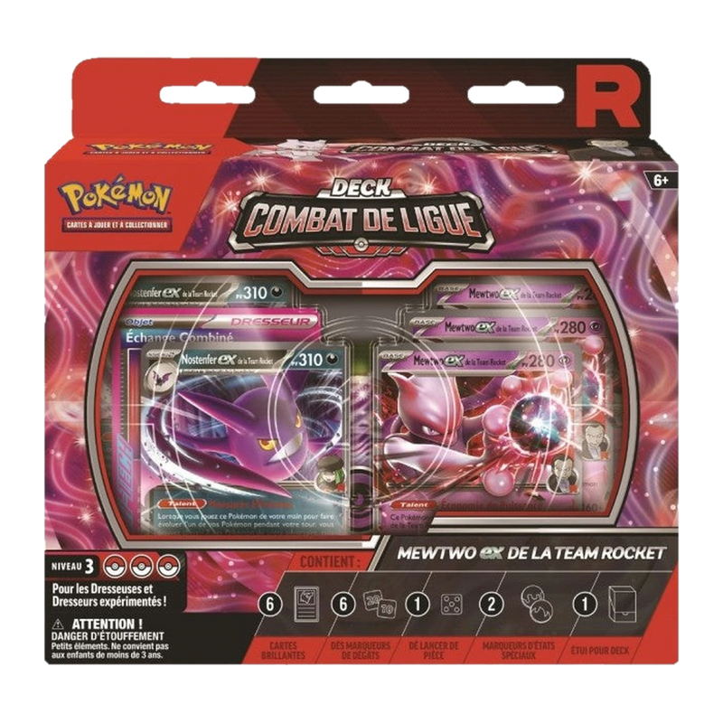 Pokémon – Deck Combat de Ligue MewTwo ex