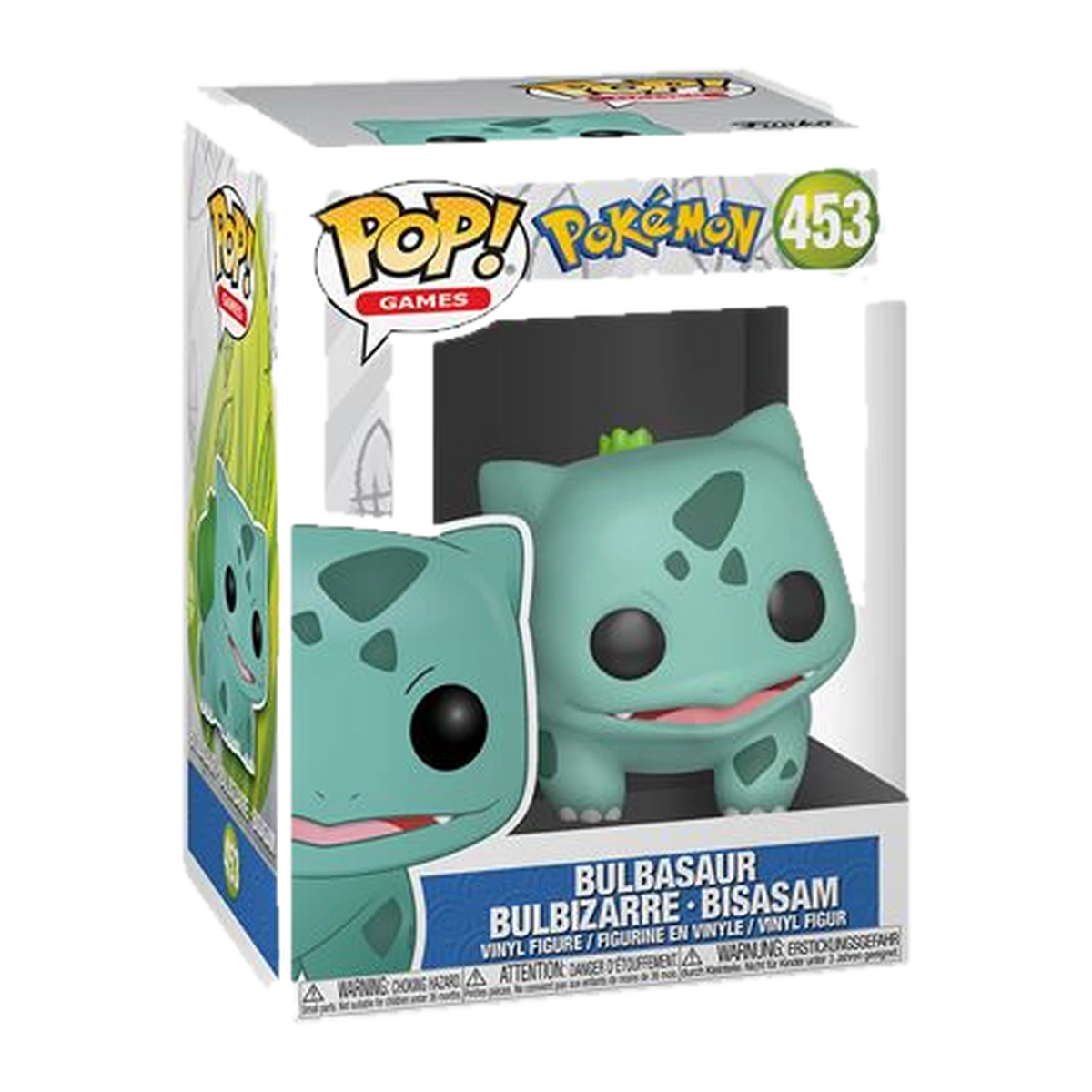 Pokémon – Figurine Funko POP! Games Bulbizarre n°453