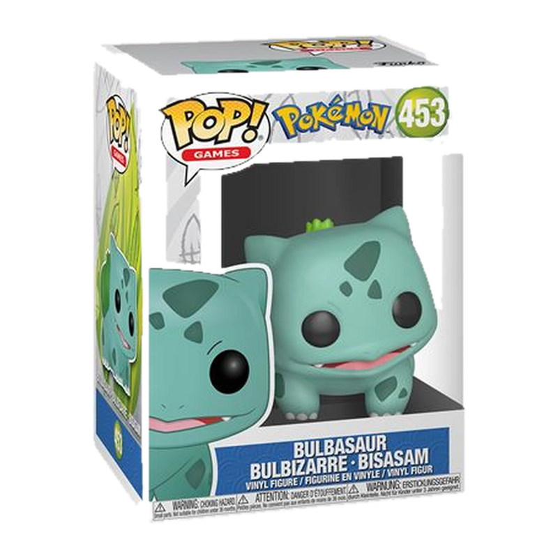 Pokémon – Figurine Funko POP! Games Bulbizarre n°453