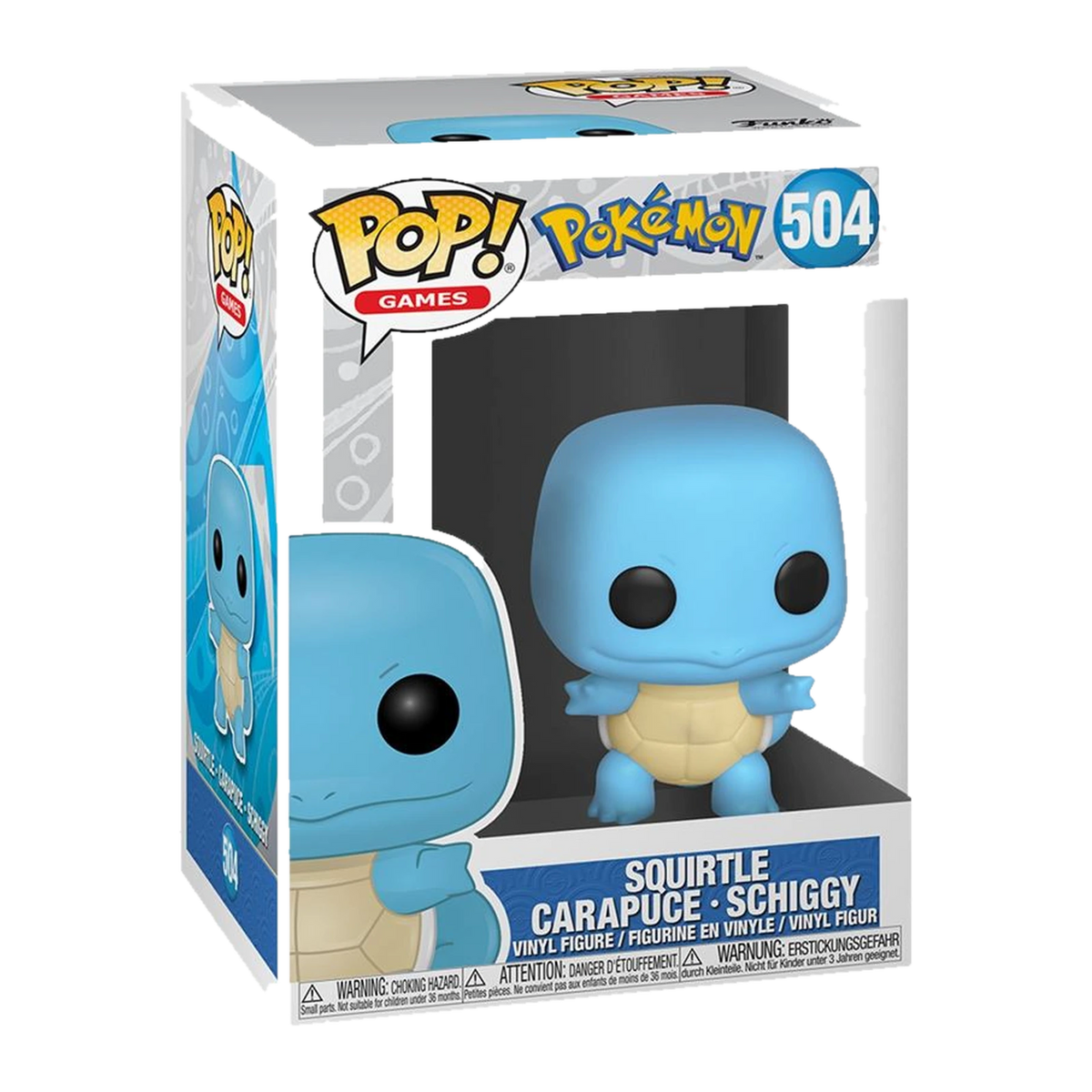 Pokémon – Figurine Funko POP! Games Carapuce n°504