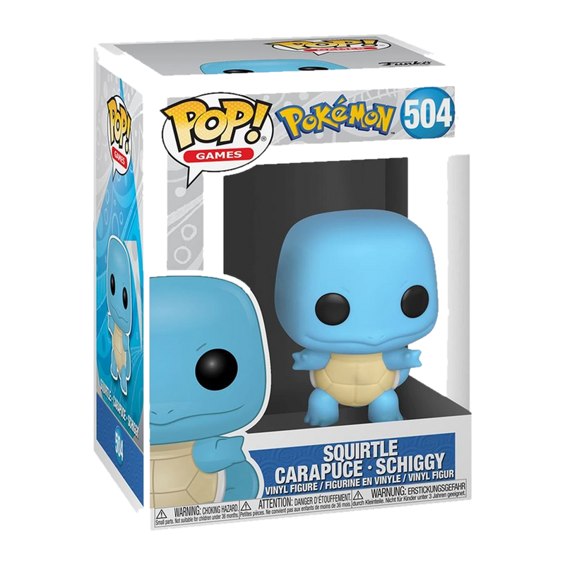 Pokémon – Figurine Funko POP! Games Carapuce n°504