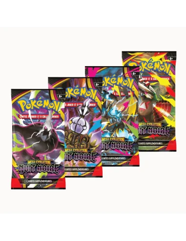 Booster Pokémon – Méga-Évolution : Nuit Noire (ME05) Cards Game Collect