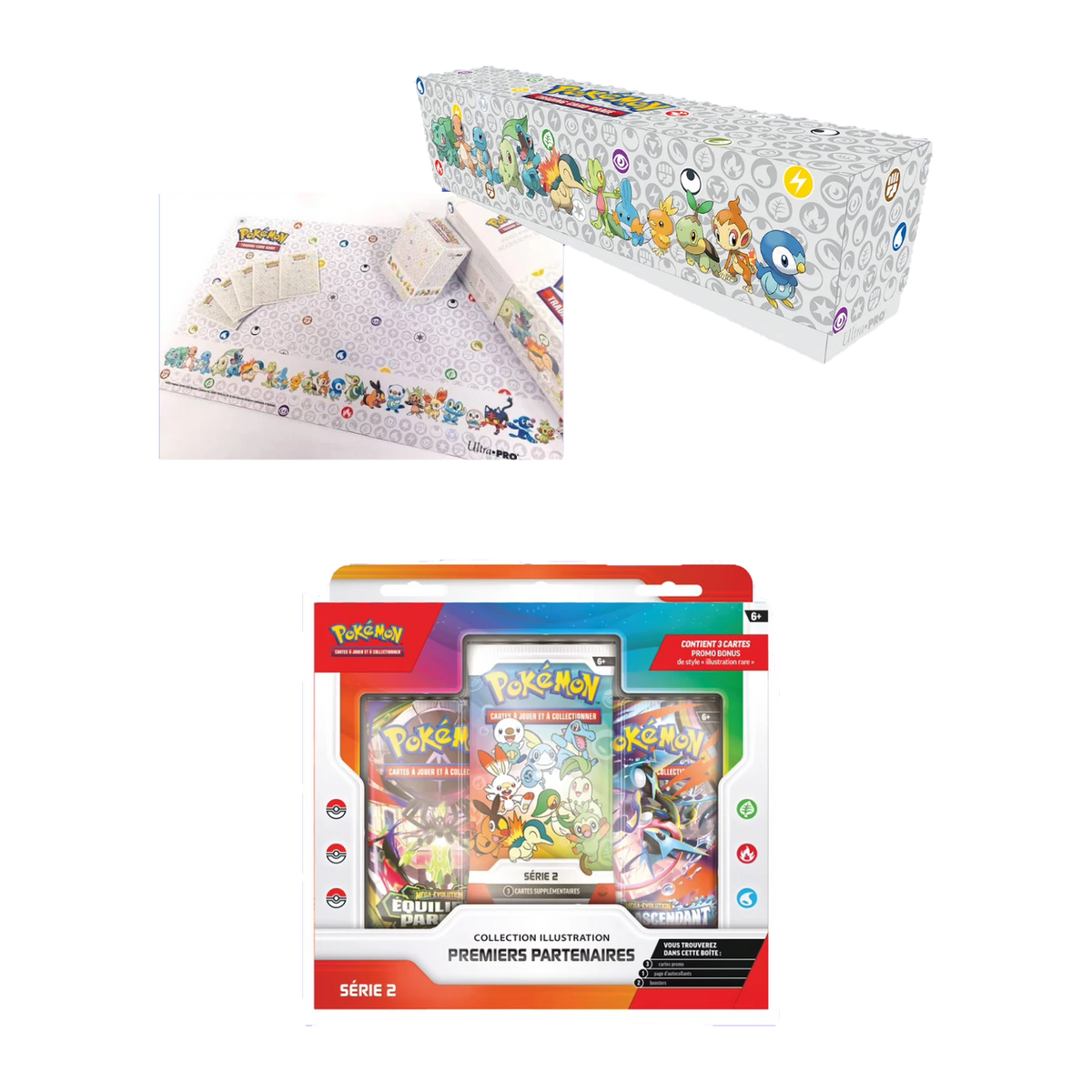 Pokémon – Pack 1er Partenaire Série 2 + Pack Accessoires Premiers Partenaires