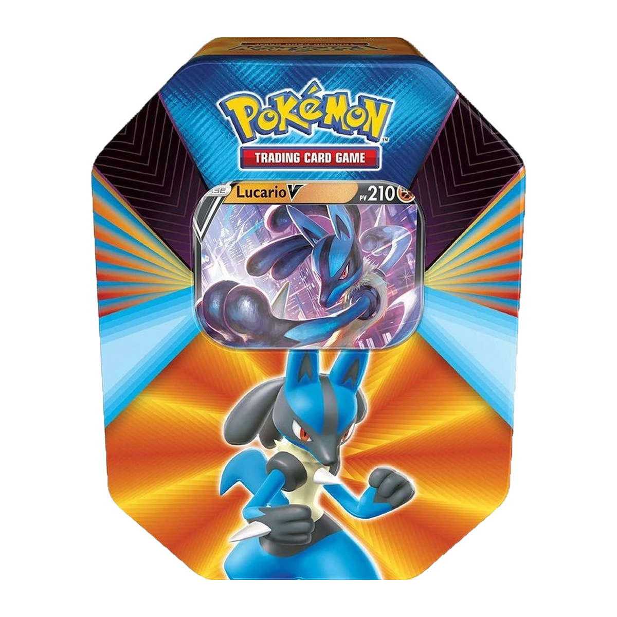 Pokémon – Pokébox Lucario-V (2EB4, 1EB1, 1SL 1 ou 4)