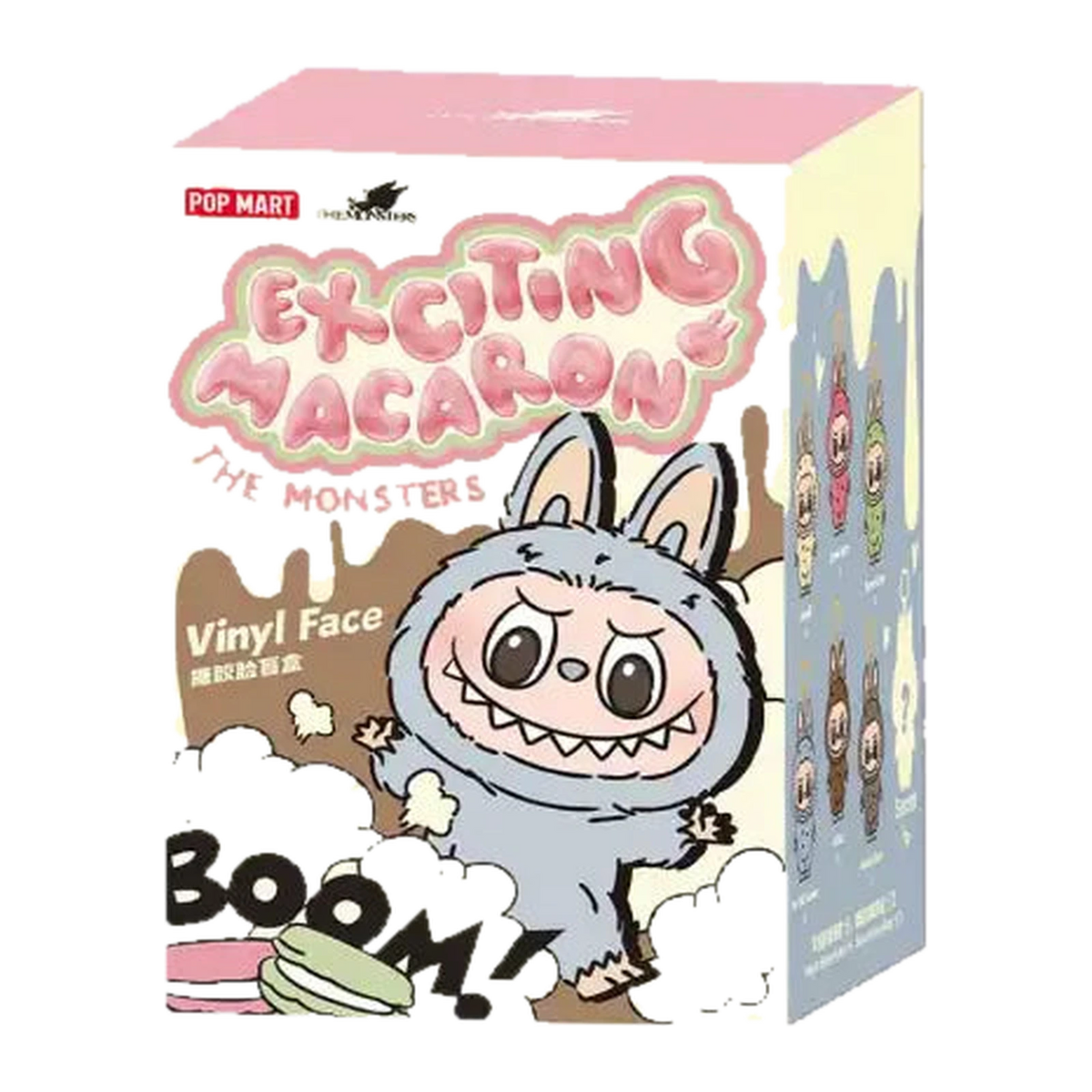 POP MART The Monsters – Labubu Exciting Macaron – Boîte Surprise