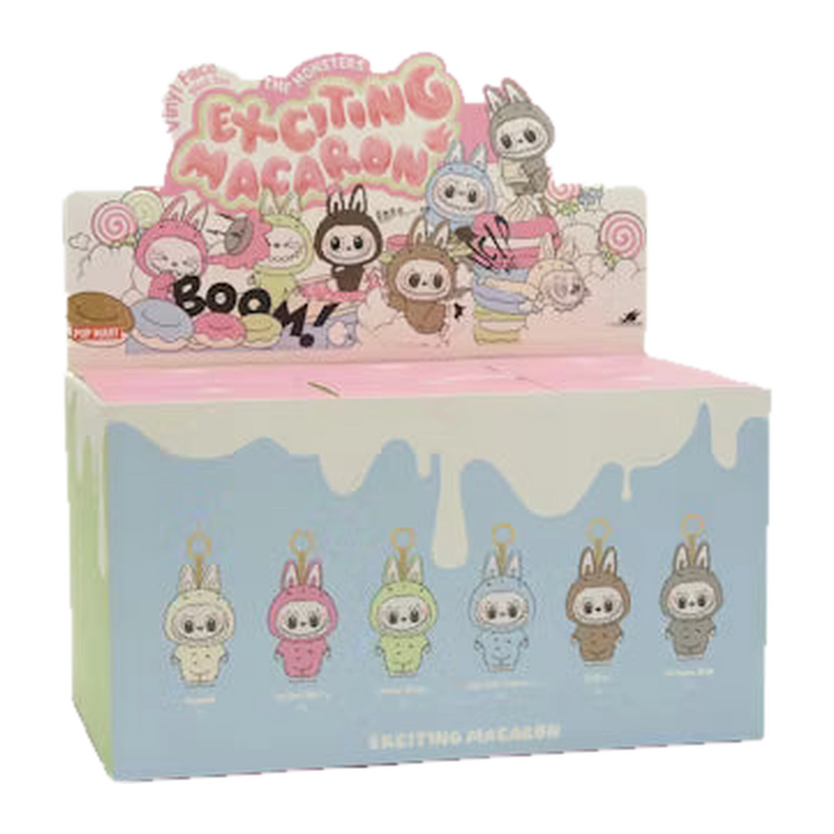 POP MART The Monsters – Labubu Exciting Macaron – Boîte Surprise – vue 4