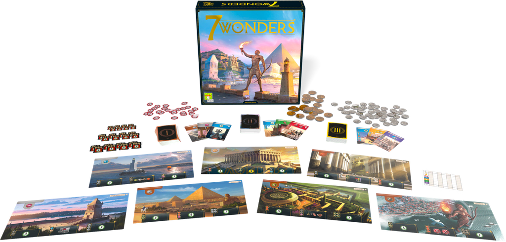 7 Wonders Cards Game Collect
