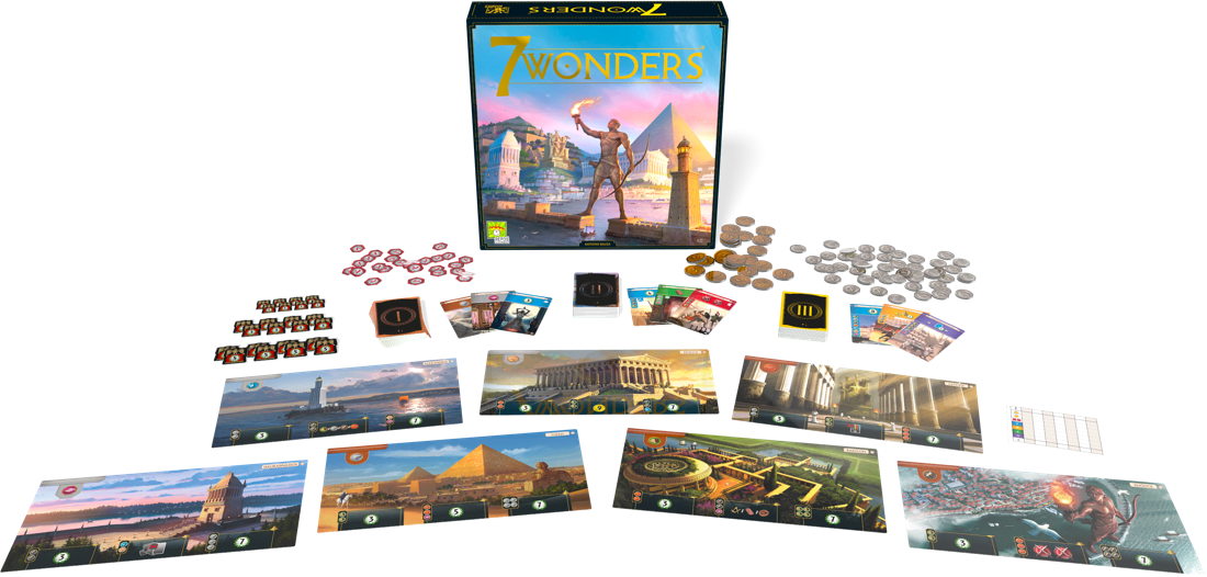7 Wonders Cards Game Collect