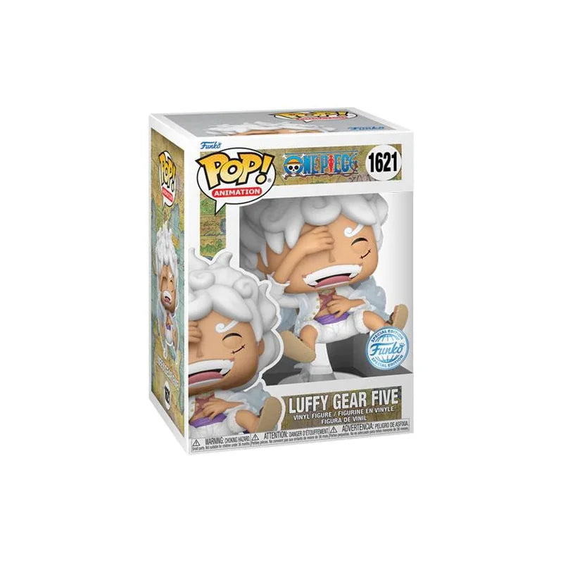 One Piece – Figurine Funko POP! Monkey D. Luffy Gear Five n°1621 Cards Game Collect
