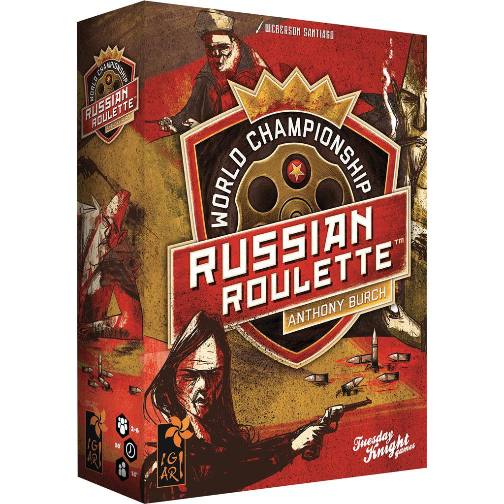 WORLD CHAMPIONSHIP RUSSIAN ROULETTE Cards Game Collect